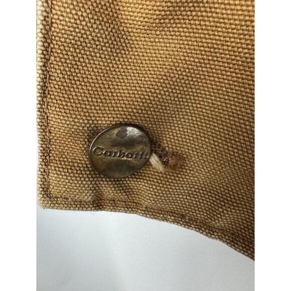 Vintage Carhartt Coveralls Mens 48R Duck Quilted Workwear Union Made USA 90s - Picture 13 of 14